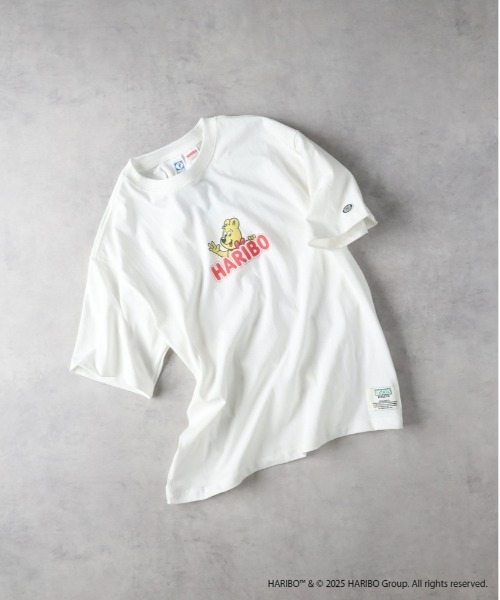Right-on（ライトオン）の「【DISCUS ATHLETIC】【 限定展開 】 「 HARIBO 」プリント T シャツ（Tシャツ/カットソー・レディース・ブラック/その他6/その他1/その他5/その他2/ホワイト・M）」の21枚目の写真