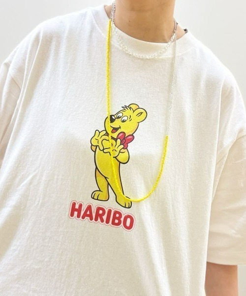 Right-on（ライトオン）の「【DISCUS ATHLETIC】【 限定展開 】 「 HARIBO 」プリント T シャツ（Tシャツ/カットソー・レディース・ブラック/その他6/その他1/その他5/その他2/ホワイト・M）」の9枚目の写真