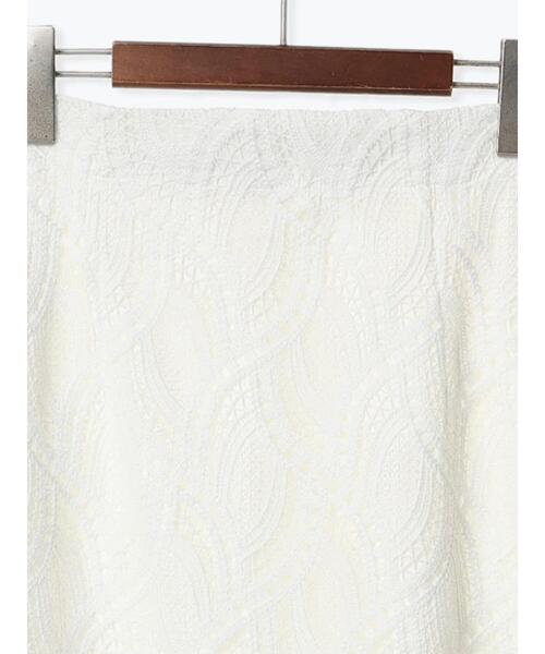 Te chichi CLASSIC（テチチクラシック）の「ウェーブケミカルレースナロースカート（セットアップ可）《2025summer catalog item》（スカート・レディース・オフホワイト・F）」の13枚目の写真