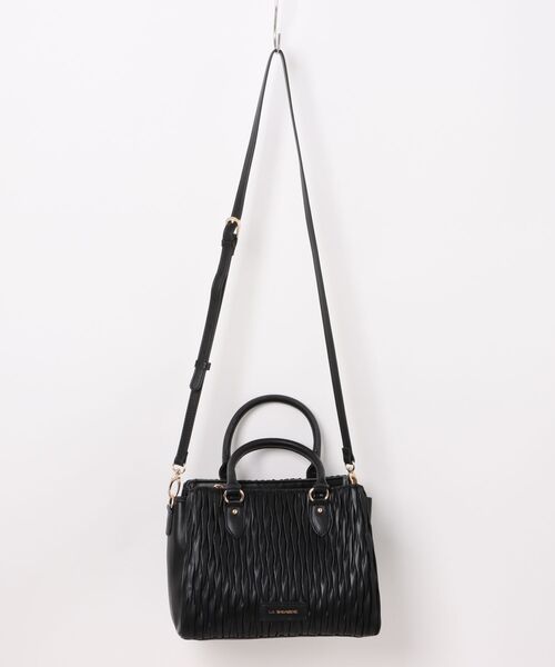 セール】ランダムプリーツ2WAYハンドバッグ（トートバッグ）｜LA