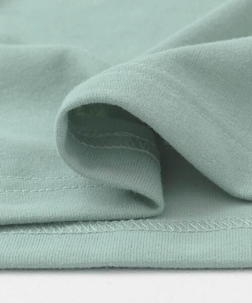 EKAL（エカル）の「『UR TECH ひやサラクール』EロゴプリントTシャツ（Tシャツ/カットソー・メンズ・スミクロ/ミント/ホワイト・MEDIUM/LARGE）」の16枚目の写真