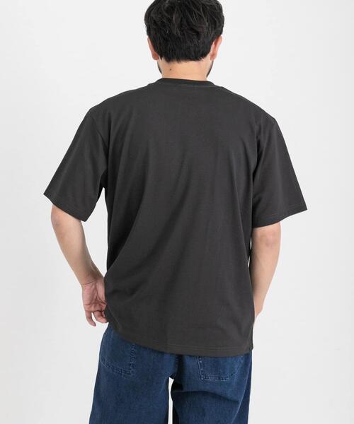 EKAL（エカル）の「『UR TECH ひやサラクール』EロゴプリントTシャツ（Tシャツ/カットソー・メンズ・スミクロ/ミント/ホワイト・MEDIUM/LARGE）」の10枚目の写真