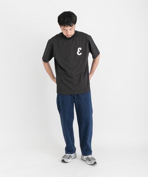 EKAL（エカル）の「『UR TECH ひやサラクール』EロゴプリントTシャツ（Tシャツ/カットソー・メンズ・スミクロ/ミント/ホワイト・MEDIUM/LARGE）」の9枚目の写真