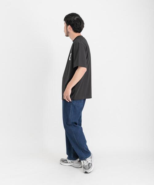 EKAL（エカル）の「『UR TECH ひやサラクール』EロゴプリントTシャツ（Tシャツ/カットソー・メンズ・スミクロ/ミント/ホワイト・MEDIUM/LARGE）」の8枚目の写真