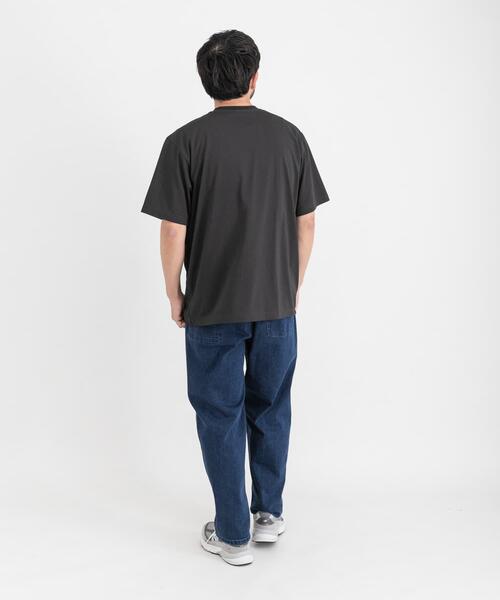 EKAL（エカル）の「『UR TECH ひやサラクール』EロゴプリントTシャツ（Tシャツ/カットソー・メンズ・スミクロ/ミント/ホワイト・MEDIUM/LARGE）」の7枚目の写真