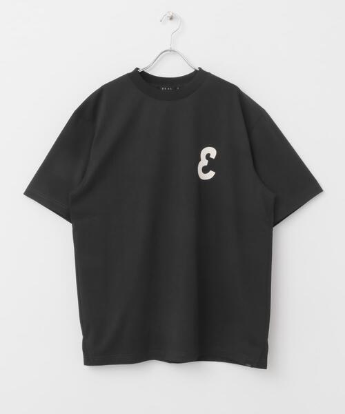 EKAL（エカル）の「『UR TECH ひやサラクール』EロゴプリントTシャツ（Tシャツ/カットソー・メンズ・スミクロ/ミント/ホワイト・MEDIUM/LARGE）」の6枚目の写真