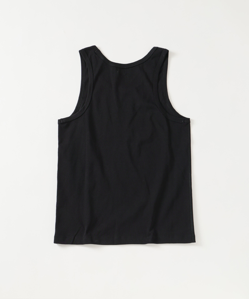 EDIFICE(エディフィス)の「サーキュラーリブ タンクトップ(タンクトップ・メンズ・スカイブルー/ブラック/チャコールグレー/ホワイト・MEDIUM/LARGE)」の10枚目の写真