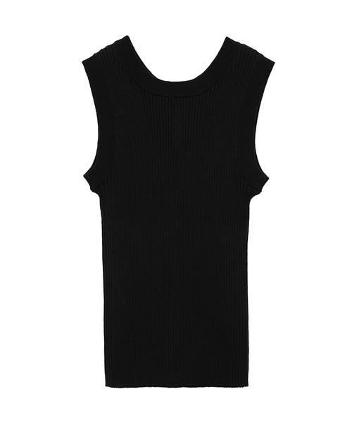 STUDIOUS - 限定値下⭐︎クラネ DOUBLE FACE LINE KNIT 完売　ニット CLANE（クラネ）の「【CLANE/クラネ】DOUBLE FACE SENTER SLIT