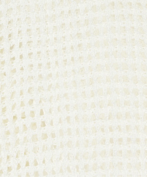 HELIOPOLE（エリオポール）の「POLO KNIT PULLOVER（ポロシャツ・レディース・アイボリー/ブラック・38）」の7枚目の写真