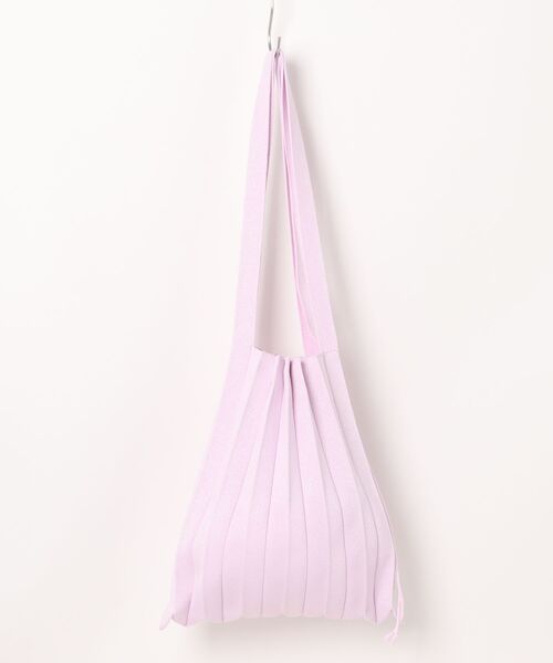 JOSEPH AND STACEY(ジョセフアンドステイシー)の「ラッキープリーツニットスターリー(M)(トートバッグ・レディース・ブラック/ベビーピンク/スカイブルー/ピンク/ベージュ/レッド系その他/ネイビー/カーキ/シルバー・M)」の8枚目の写真