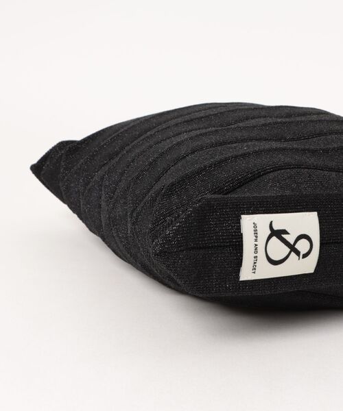 JOSEPH AND STACEY(ジョセフアンドステイシー)の「ラッキープリーツニットスターリー(M)(トートバッグ・レディース・ブラック/ベビーピンク/スカイブルー/ピンク/ベージュ/レッド系その他/ネイビー/カーキ/シルバー・M)」の11枚目の写真