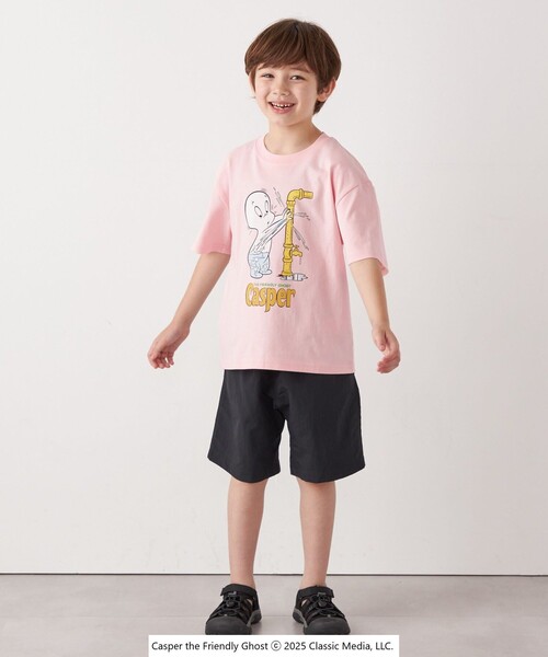 SHIPS any(シップス エニィ)の「SHIPS any: CASPER プリント コラボ Tシャツ◇(Tシャツ/カットソー・キッズ・ホワイト/ピンク・110/140/130/120)」の8枚目の写真