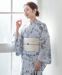 ✳️最終お値下げ✳️メゾピアノ 花柄浴衣 濃紺帯付き 帯 紺」に該当