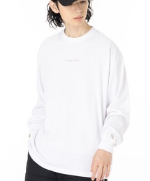 ニューエラ 長袖Tシャツ 手書き風ロゴ ロンT