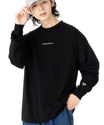 NEW ERA（ニューエラ）の「ニューエラ 長袖Tシャツ 手書き風ロゴ ロンT（Tシャツ/カットソー）」