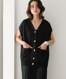 Elura | ハリ感ボタンベスト/572670(ベスト)