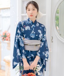 ニュアンスフラワー浴衣SET