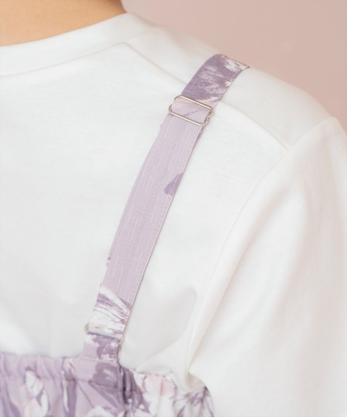 WILLSELECTION(ウィルセレクション)の「ニュアンスフラワー浴衣SET(ワンピース・レディース・ネイビー/ホワイト/ピンク・FREE)」の7枚目の写真