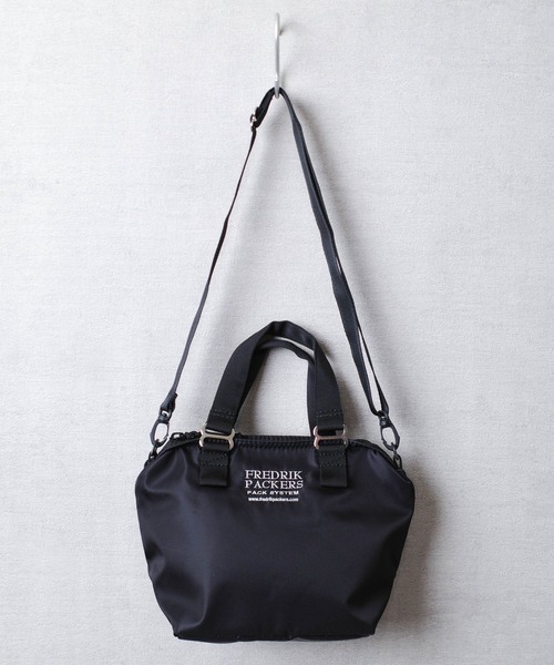 FREDRIK PACKERS(フレドリックパッカーズ)の「【FREDRIK PACKERS】FAM TOTE BAG ファム トートバッグ(トートバッグ・レディース・ブラック/シルバー/カーキ・FREE)」の8枚目の写真