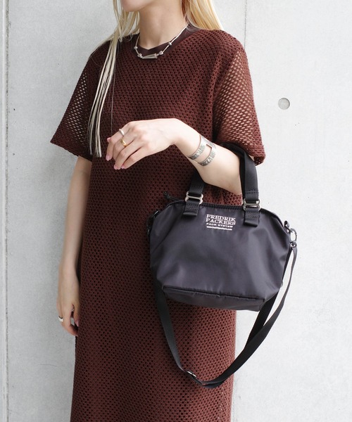FREDRIK PACKERS(フレドリックパッカーズ)の「【FREDRIK PACKERS】FAM TOTE BAG ファム トートバッグ(トートバッグ・レディース・ブラック/シルバー/カーキ・FREE)」の6枚目の写真