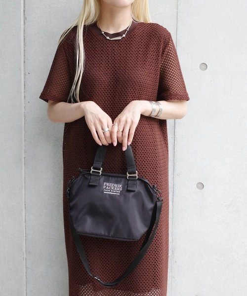 FREDRIK PACKERS(フレドリックパッカーズ)の「【FREDRIK PACKERS】FAM TOTE BAG ファム トートバッグ(トートバッグ・レディース・ブラック/シルバー/カーキ・FREE)」の7枚目の写真