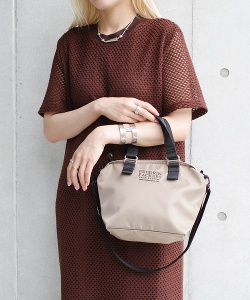 FREDRIK PACKERS(フレドリックパッカーズ)の「【FREDRIK PACKERS】FAM TOTE BAG ファム トートバッグ(トートバッグ・レディース・ブラック/シルバー/カーキ・FREE)」の10枚目の写真