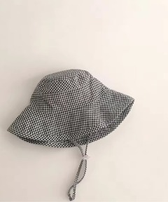 ★美品　アローズ別注　taara clothing ハット　ネイビーチェック ☆美品 アローズ別注 taara clothing ハット ネイビーチェック
