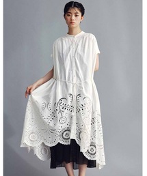 MEDE19F 【MADE IN INDIA COLLECTION】シフリー刺しゅうワンピース