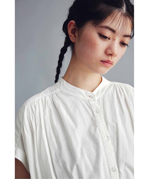 MEDE19F（メデジュウキュウ）の「ＭＥＤＥ１９Ｆ　【ＭＡＤＥ　ＩＮ　ＩＮＤＩＡ　ＣＯＬＬＥＣＴＩＯＮ】シフリー刺しゅうワンピース（ワンピース・レディース・オフホワイト/スミクロ・2/1/3）」の21枚目の写真
