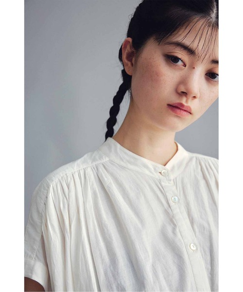 MEDE19F（メデジュウキュウ）の「ＭＥＤＥ１９Ｆ　【ＭＡＤＥ　ＩＮ　ＩＮＤＩＡ　ＣＯＬＬＥＣＴＩＯＮ】シフリー刺しゅうワンピース（ワンピース・レディース・オフホワイト/スミクロ・2/1/3）」の20枚目の写真