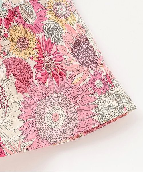 sense of wonder（センスオブワンダー）の「リバティパッチワークワンピース【日本製】（ワンピース・キッズ・レモンイエロー/ピンク・120cm/130cm/80ｃｍ/110cm/100cm/90cm）」の7枚目の写真