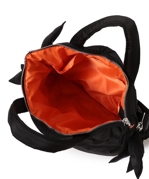 Casselini（キャセリーニ）の「【別注】Casselini / リボン ヘルメット バッグ（トートバッグ・レディース・ブラック/ボルドー・ONE SIZE）」の16枚目の写真