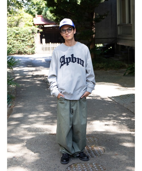 【らっつぁん】APPLEBUM アップルバム スウェット XL グレー 新品 ごっつ アップルバム スウェット APPLEBUM ダウンタウン XL