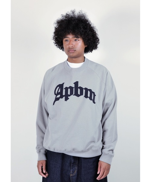 APPLEBUM（アップルバム）の「“Apbm” Crew Sweat（スウェット・メンズ・ネイビー/グレー/ブラック・XX-LARGE/X-LARGE/LARGE/MEDIUM）」の12枚目の写真