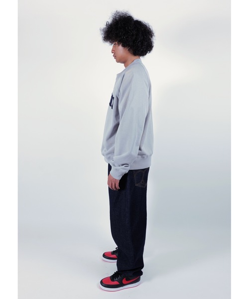 APPLEBUM（アップルバム）の「“Apbm” Crew Sweat（スウェット・メンズ・ネイビー/グレー/ブラック・XX-LARGE/X-LARGE/LARGE/MEDIUM）」の15枚目の写真