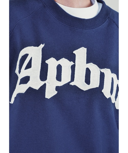 APPLEBUM（アップルバム）の「“Apbm” Crew Sweat（スウェット・メンズ・ネイビー/グレー/ブラック・XX-LARGE/X-LARGE/LARGE/MEDIUM）」の7枚目の写真