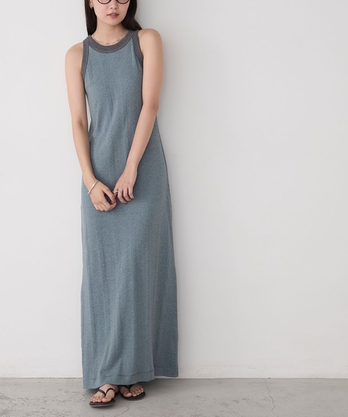 MILLER（ミラー）の「【forksy.】【Robert P. Miller】 ロバート ピー ミラー アメスリタンクワンピース（ワンピース・レディース・ブラウン系/レッド系/グレー系・FREE）」の6枚目の写真