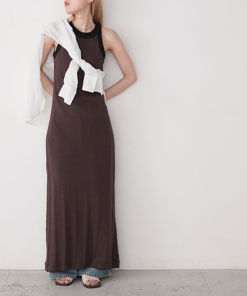 MILLER（ミラー）の「【forksy.】【Robert P. Miller】 ロバート ピー ミラー アメスリタンクワンピース（ワンピース・レディース・ブラウン系/レッド系/グレー系・FREE）」の17枚目の写真