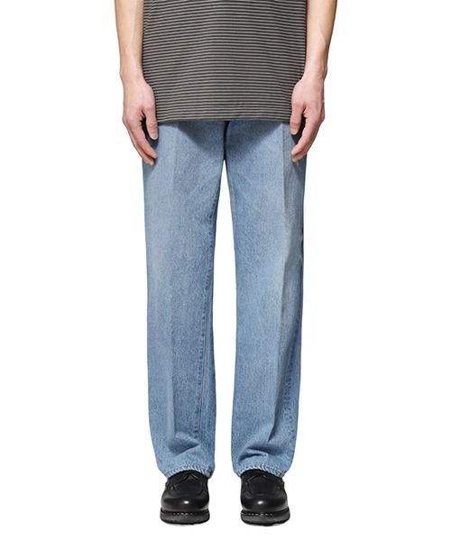 Kaptain Sunshine（キャプテン サンシャイン）の「KAPTAIN SUNSHINE / キャプテンサンシャイン：Skate Shoecut Denim Pants：KSBS111DZ[NOA]（デニムパンツ・メンズ・インディゴブルー・32/30）」の5枚目の写真