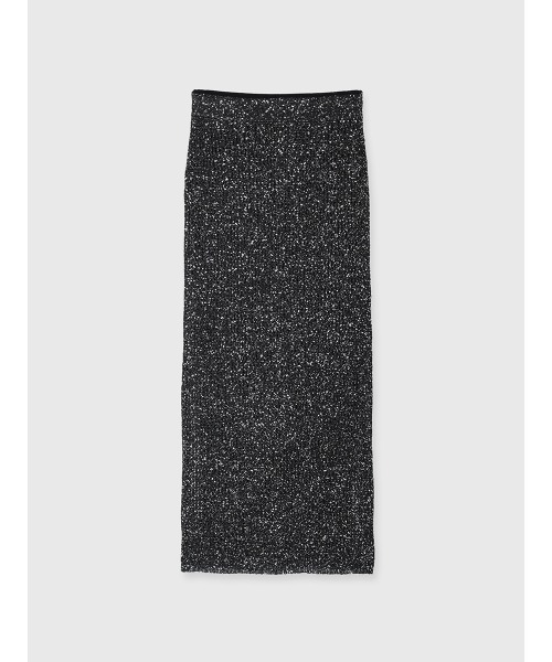 anuans(アニュアンス)の「スパンコールニットタイトスカート(スカート・レディース・ブラック/ライトグレー/ベージュ・S/M)」の21枚目の写真