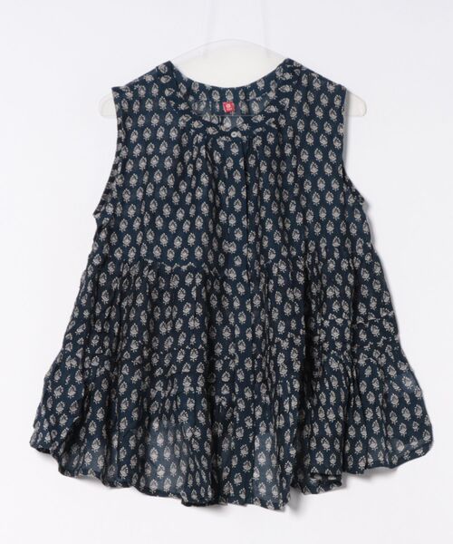 チャイハネ(チャイハネ)の「【チャイハネ】アシミーナノースリーブトップス(その他トップス・レディース・ホワイト/レッド/ブラウン/ネイビー・FREE)」の3枚目の写真