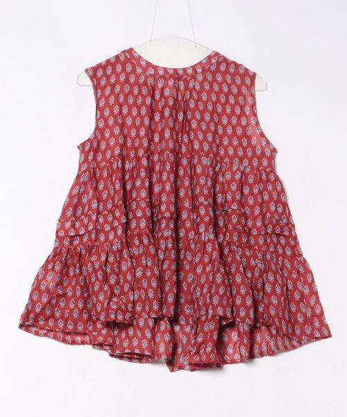 チャイハネ(チャイハネ)の「【チャイハネ】アシミーナノースリーブトップス(その他トップス・レディース・ホワイト/レッド/ブラウン/ネイビー・FREE)」の6枚目の写真