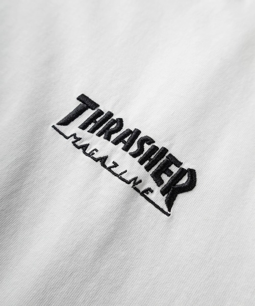 THRASHER(スラッシャー)の「【70】【THRASHER/スラッシャー】ピグメント加工 ボックスプリント マガジン Tシャツ/バックプリント/ オーバーサイズ(Tシャツ/カットソー・メンズ・ピンク/ブラウン/チャコールグレー/グレー/サックスブルー・M/L/XL)」の15枚目の写真