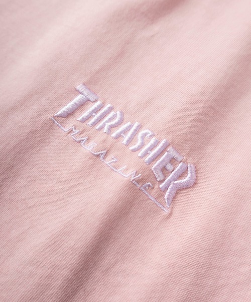 THRASHER(スラッシャー)の「【70】【THRASHER/スラッシャー】ピグメント加工 ボックスプリント マガジン Tシャツ/バックプリント/ オーバーサイズ(Tシャツ/カットソー・メンズ・ピンク/ブラウン/チャコールグレー/グレー/サックスブルー・M/L/XL)」の17枚目の写真