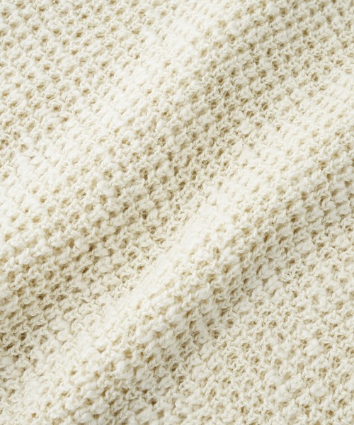 DISPATCHER NO.8(ディスパッチャーナンバーエイト)の「2WAYスリットヘムスラブニット(ニット/セーター・レディース・ダークグレー/オフホワイト/ブラック・ONE SIZE)」の17枚目の写真