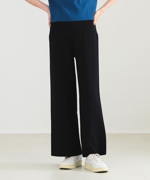 Demi-Luxe BEAMS（デミルクス ビームス）の「【1/1値下げ】AK+1 / スムース ニットパンツ［手洗い可］（その他パンツ・レディース・グレー/ブラック・36/38）」の10枚目の写真