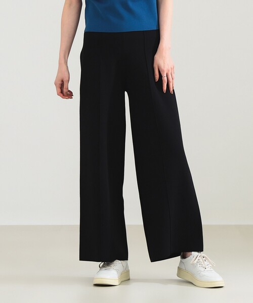 Demi-Luxe BEAMS（デミルクス ビームス）の「【1/1値下げ】AK+1 / スムース ニットパンツ［手洗い可］（その他パンツ・レディース・グレー/ブラック・36/38）」の11枚目の写真