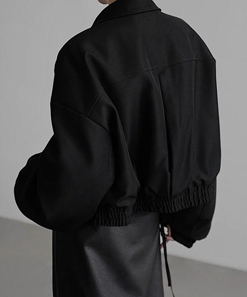 CHENTAITAI】ボリュームショートブルゾン CTW25a004-ファッション通販