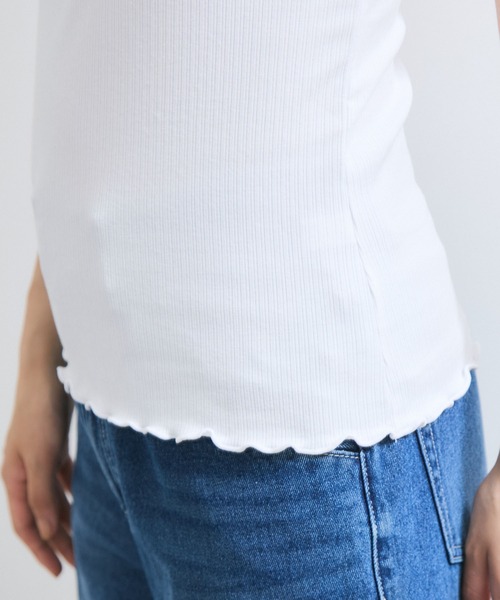 VIS（ビス）の「アメスリカップ付きインナーキャミソール（キャミソール・レディース・ホワイト/ブラック/ダークブラウン・FREE）」の11枚目の写真