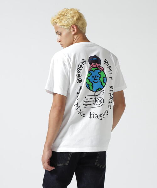 GARDEN TOKYO（ガーデントウキョウ）の「The Make Happy Studio/ザメイクハッピーストゥディオ/FACE OKA×TMHS（Tシャツ/カットソー・メンズ・その他10/ホワイト・M/L/XXL/XL）」の9枚目の写真